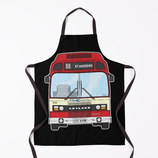 Item preview, Fife Scottish Leyland National Mk2 Bus YSX928W (328)  Saint Andrews 80s 90s  Illustration designed and sold by BFXIII.