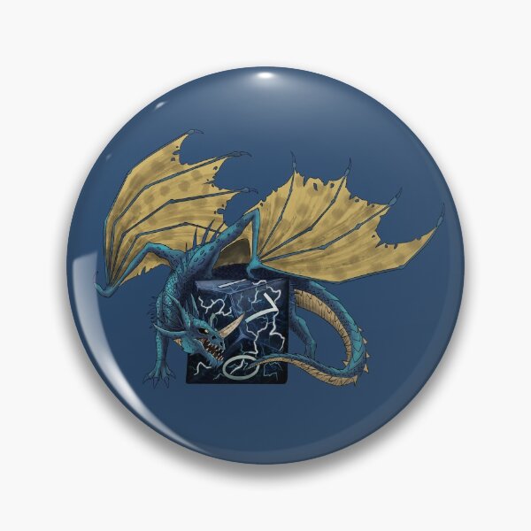 Item preview, D&D Ancient Blue Dragon designed and sold by elgraphinx.