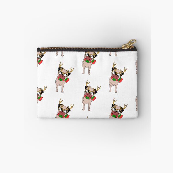Item preview, Pug with reindeer antlers designed and sold by Roisin678.