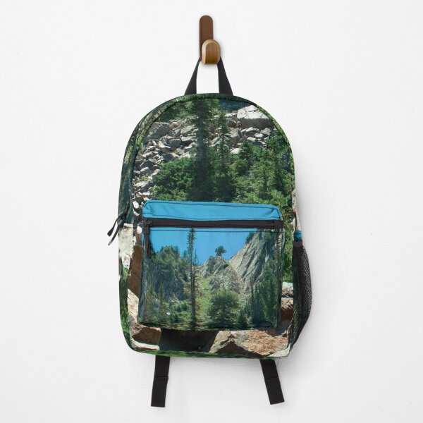 Item preview, Scenic mountain beauty with wild plants, trees, blue skies and clouds designed and sold by Ventures1.