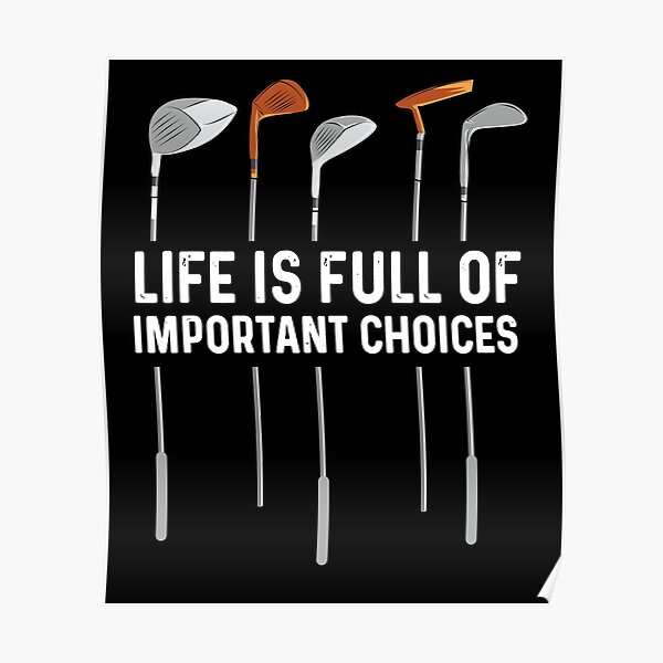 Funny Golf Posters Redbubble   Poster,504x498,f8f8f8 Pad,600x600,f8f8f8 