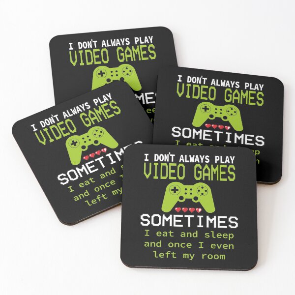 Item preview, I Dont Always Play Video Games gaming designed and sold by tinypurpleland.