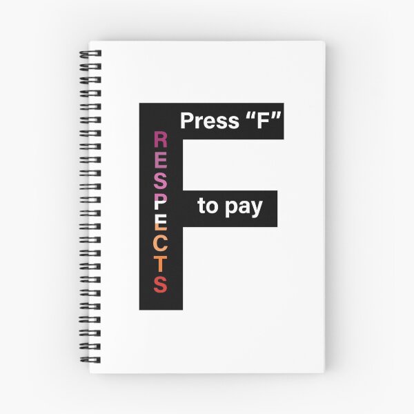 Item preview, Press "F" (lesbian flag) designed and sold by ibyrd-7.