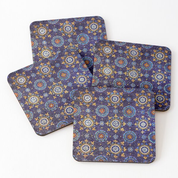 Item preview, RAVENNA BYZANTINE MOSAICS,STARS,BLUE STARRY NIGHT  designed and sold by BulganLumini.