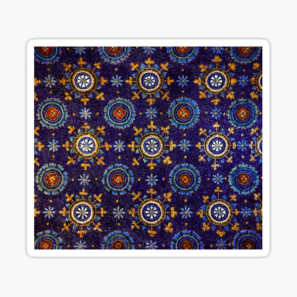 Item preview, RAVENNA BYZANTINE MOSAICS,STARS,BLUE STARRY NIGHT  designed and sold by BulganLumini.