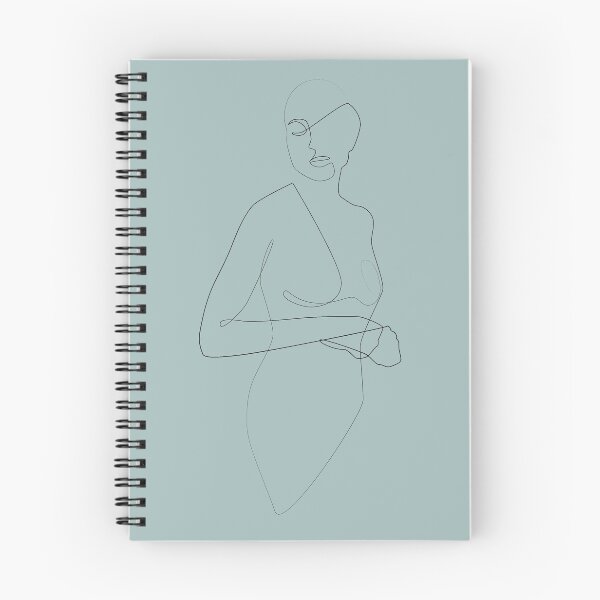Item preview, Line drawing female silhouette designed and sold by DariaF.