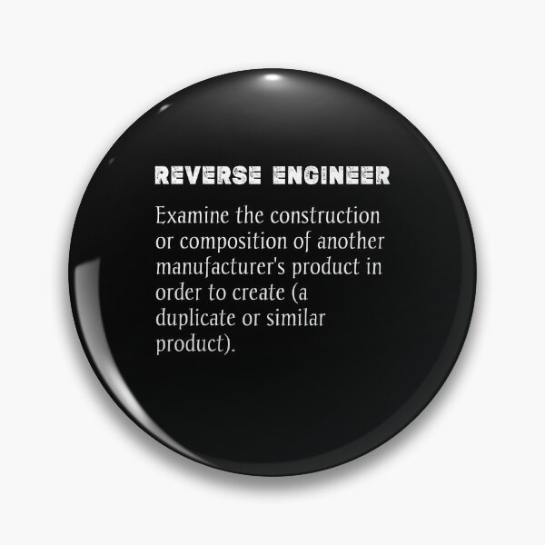 Item preview, Reverse Engineer - backwards engineering gift - back engineering  designed and sold by Essakhi12.