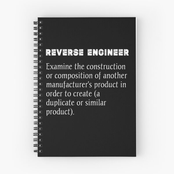 Item preview, Reverse Engineer - backwards engineering gift - back engineering  designed and sold by Essakhi12.