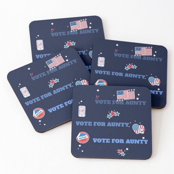 Item preview, Vote For Aunty Kamala Harris designed and sold by FitFabFunny.