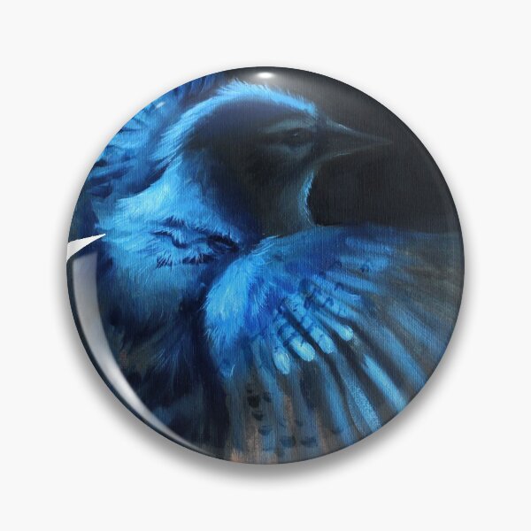Item preview, Arrendajo azul surrealista 2 designed and sold by DanielleTrudeau.