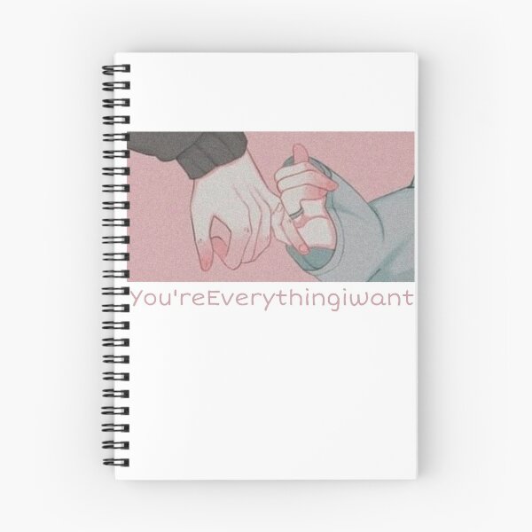 Item preview, anime couple     designed and sold by Wordoncloth.