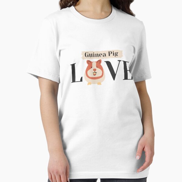 Item preview, Guinea Pig Love Shirt designed and sold by taddd.