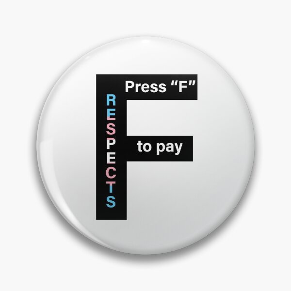 Item preview, Press "F" (trans flag) designed and sold by ibyrd-7.