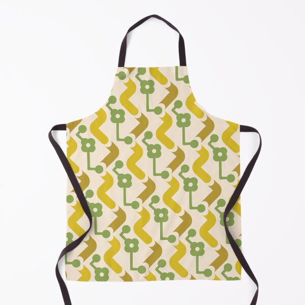 Item preview, Pipes & Circuits Geometric Pattern – Green & Yellow designed and sold by RoguePatterns.
