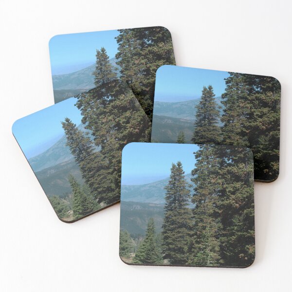 Item preview, Scenic mountain beauty with wild plants, trees, blue skies and clouds designed and sold by Ventures1.