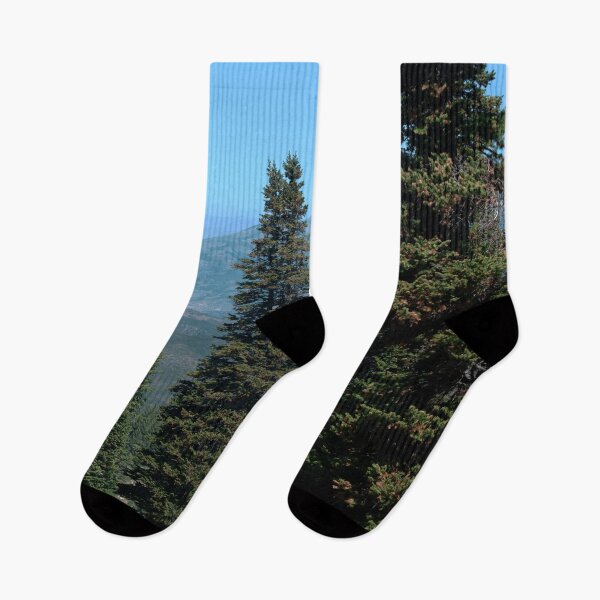 Item preview, Scenic mountain beauty with wild plants, trees, blue skies and clouds designed and sold by Ventures1.