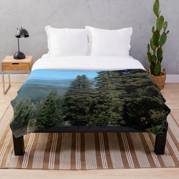 Item preview, Scenic mountain beauty with wild plants, trees, blue skies and clouds designed and sold by Ventures1.