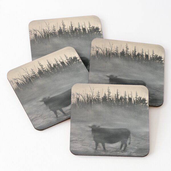 Item preview, Cow in a Fog designed and sold by dangerkin.