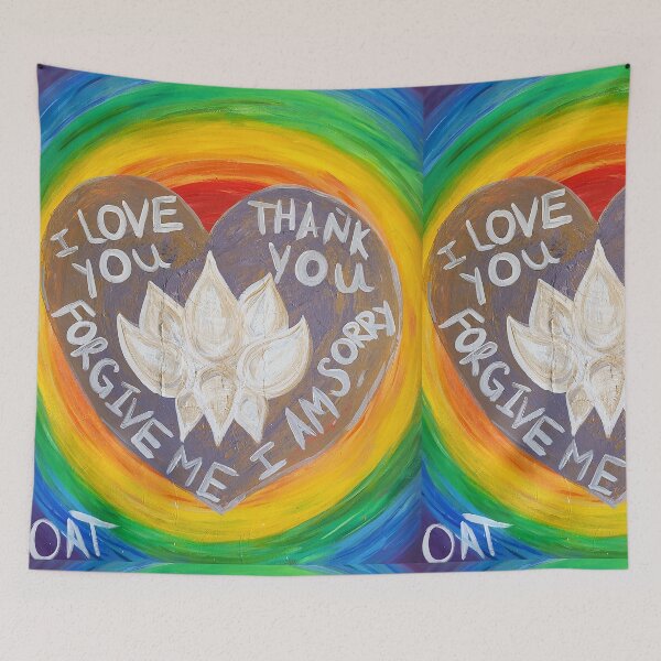 Item preview, Ho'oponopono Heart designed and sold by Olivia Tatara.
