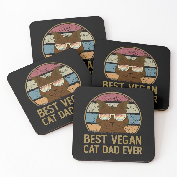 Item preview, BEST VEGAN CAT DAD EVER designed and sold by noahs-shop.