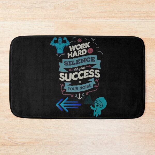 Item preview, Work hard in silence, let your success be your noise designed and sold by Rritu.