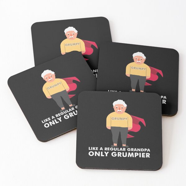 Item preview, Grumpy Like A Regular Grandpa Only Grumpier, Funny Family Love ,Grandfather, gift for grand father, funny gift designed and sold by Obito-Designs.