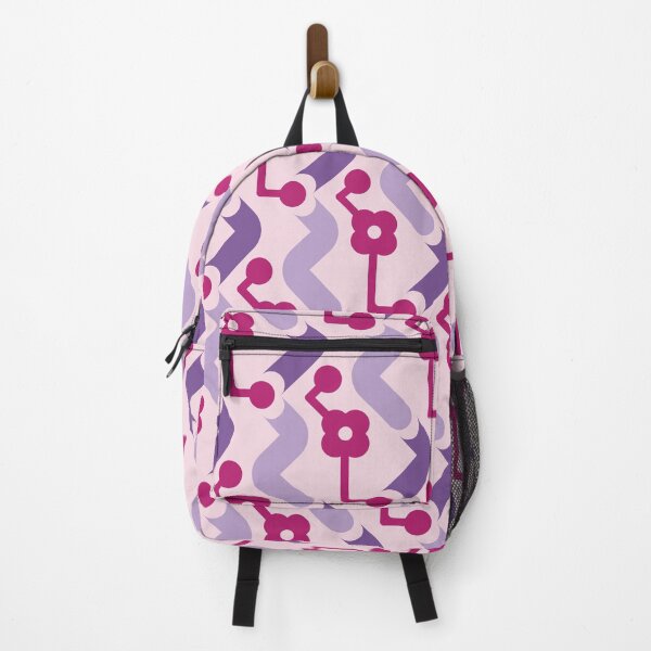 Item preview, Pipes & Circuits Geometric Pattern – Fuchsia & Purple designed and sold by RoguePatterns.