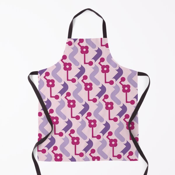 Item preview, Pipes & Circuits Geometric Pattern – Fuchsia & Purple designed and sold by RoguePatterns.