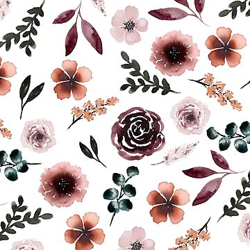 Artwork thumbnail, Handpicked by Jess Floral by aliawallco