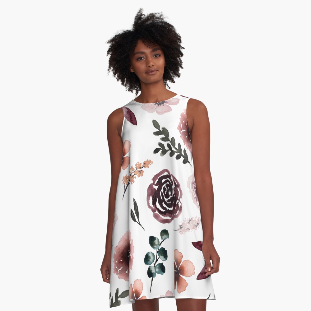 Item preview, A-Line Dress designed and sold by aliawallco.