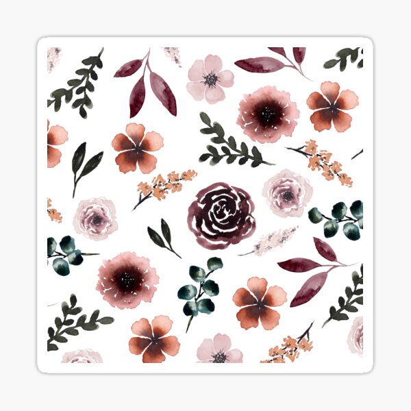 Handpicked by Jess Floral Sticker