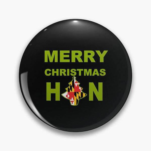 Item preview, Baltimore Hon Maryland Flag Christmas Tree designed and sold by Draculaura2009.