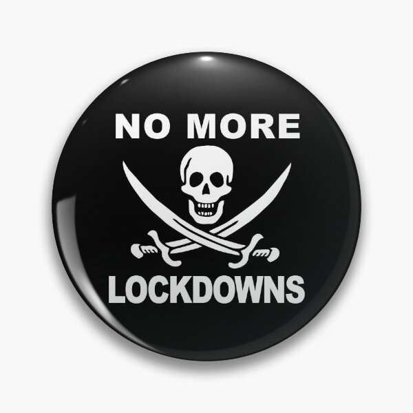 Item preview, No More Lockdowns designed and sold by Atlantean Arts.