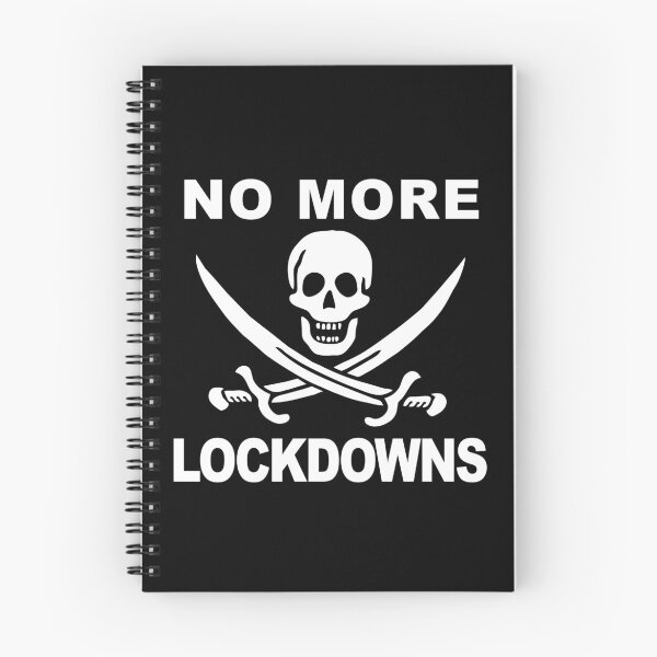 Item preview, No More Lockdowns designed and sold by Atlantean Arts.