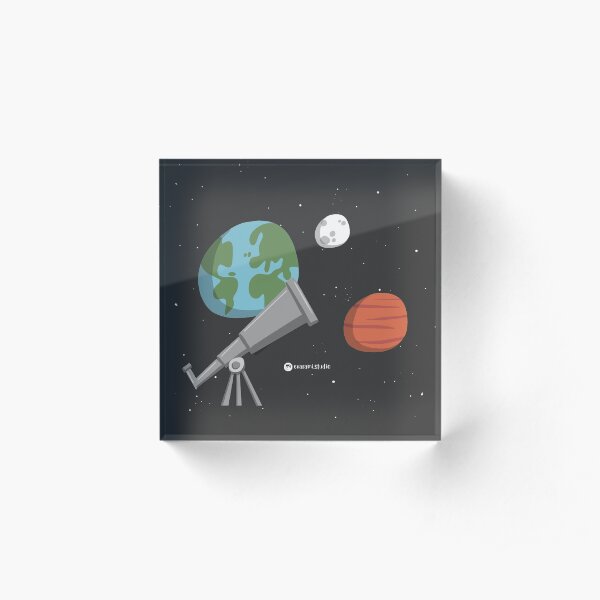 Astronomía Bloque acrílico