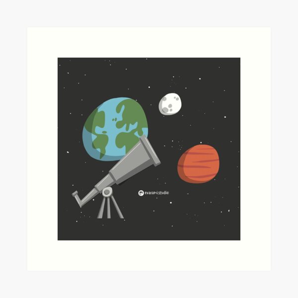 Astronomía Lámina artística