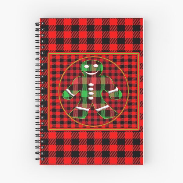 Item preview,   CHECKERED PLAID LINE PATTERN WITH A GINGERMAN designed and sold by Ralek.