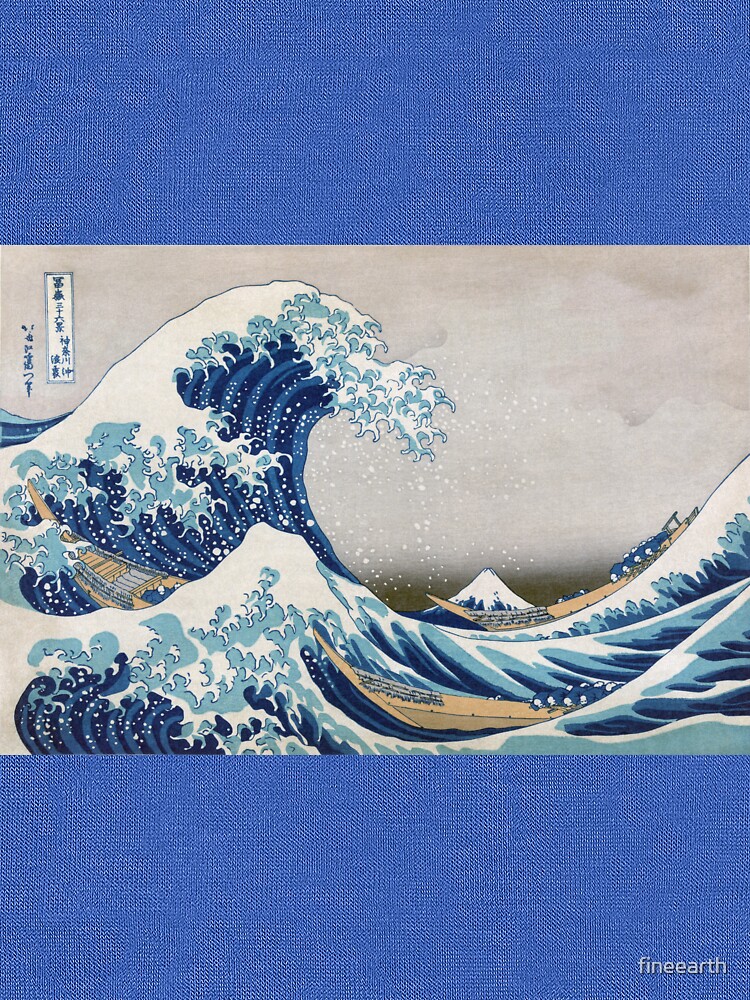 Under the Wave off Kanagawa - The Great Wave - Katsushika Hokusai