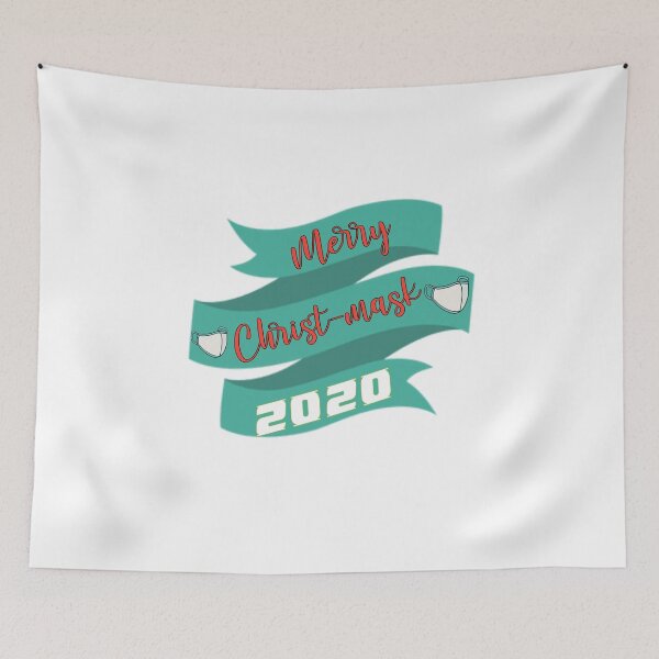 Item preview, Merry Christmask 2020-2021 | Oh, The Virus Outside Is So Frightful | Funny Wine Lover Quarantine Christmas designed and sold by ChopshopTEXT.