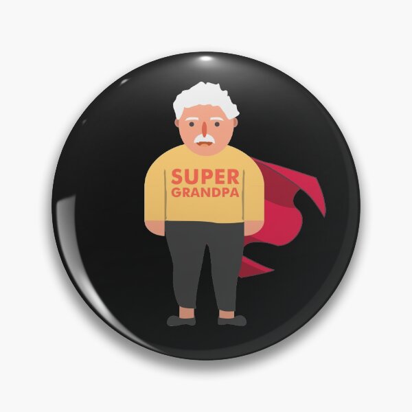 Item preview, Super Grandpa, Super gift for super Grandfathers, gift for Grandpas designed and sold by Obito-Designs.