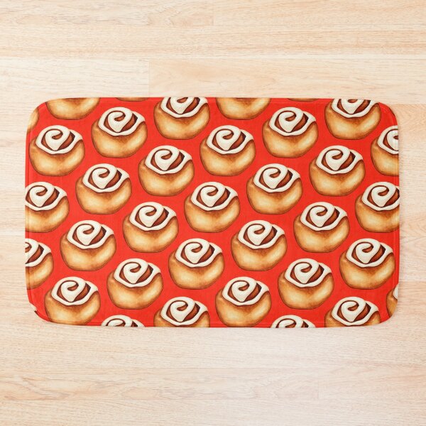 Item preview, Cinnamon Roll Pattern - Red designed and sold by Kelly  Gilleran.