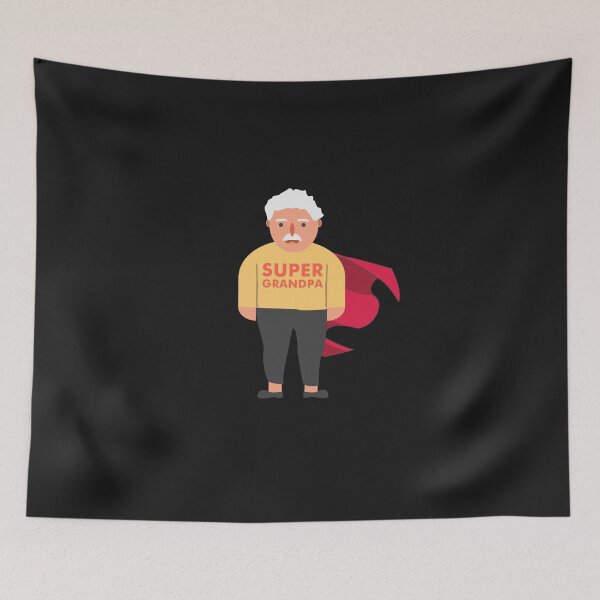 Item preview, Super Grandpa, Super gift for super Grandfathers, gift for Grandpas designed and sold by Obito-Designs.