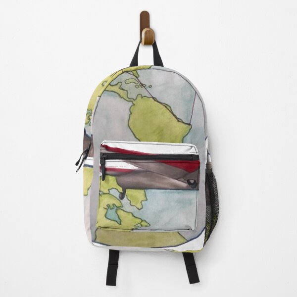 Item preview, Amelia Earhart's World Flight illustration designed and sold by evanc52.