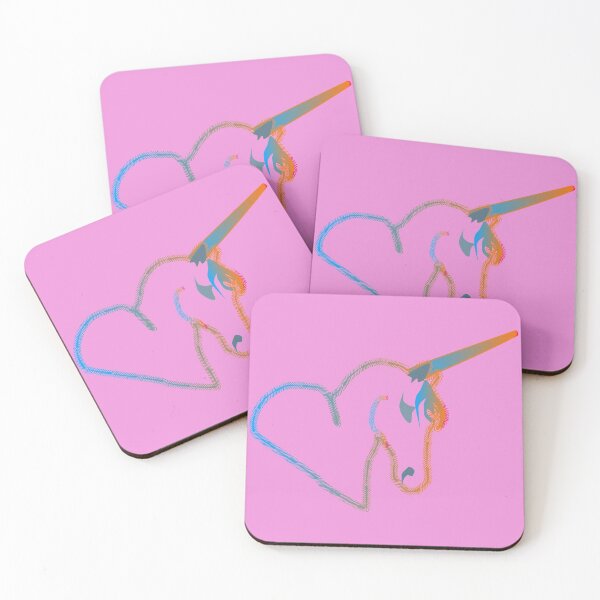 Item preview, Rainbow unicorn designed and sold by Graykat.