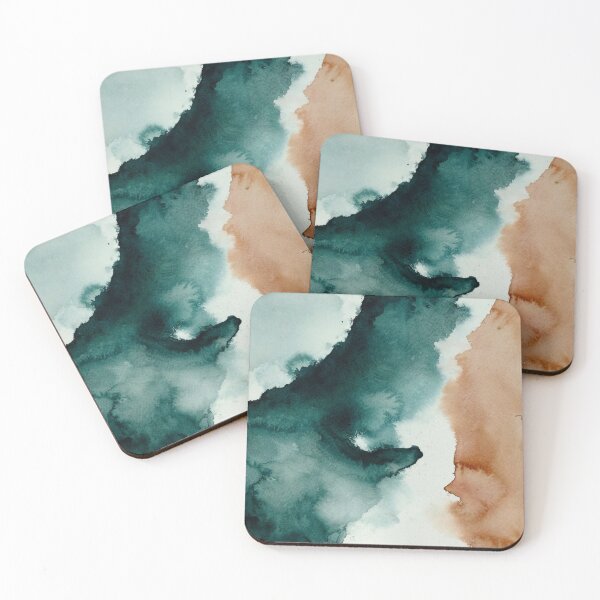 Item preview, Watercolor "waves" designed and sold by Salbeigarten.