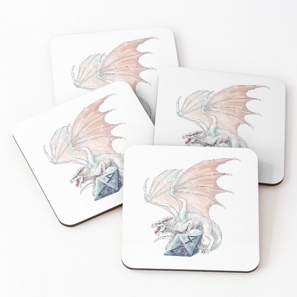 Item preview, D&D Ancient White Dragon designed and sold by elgraphinx.