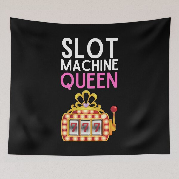 Item preview, Slot Machine Queen Funny Casino Design For Women Casino Lover Slot Machine Queen designed and sold by lou731.
