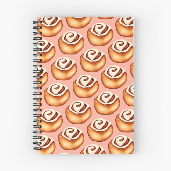 Item preview, Cinnamon Roll Pattern - Pink designed and sold by Kelly Gilleran.