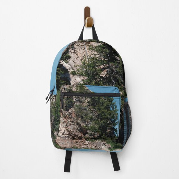 Item preview, Scenic mountain beauty with wild plants, trees, blue skies and clouds designed and sold by Ventures1.