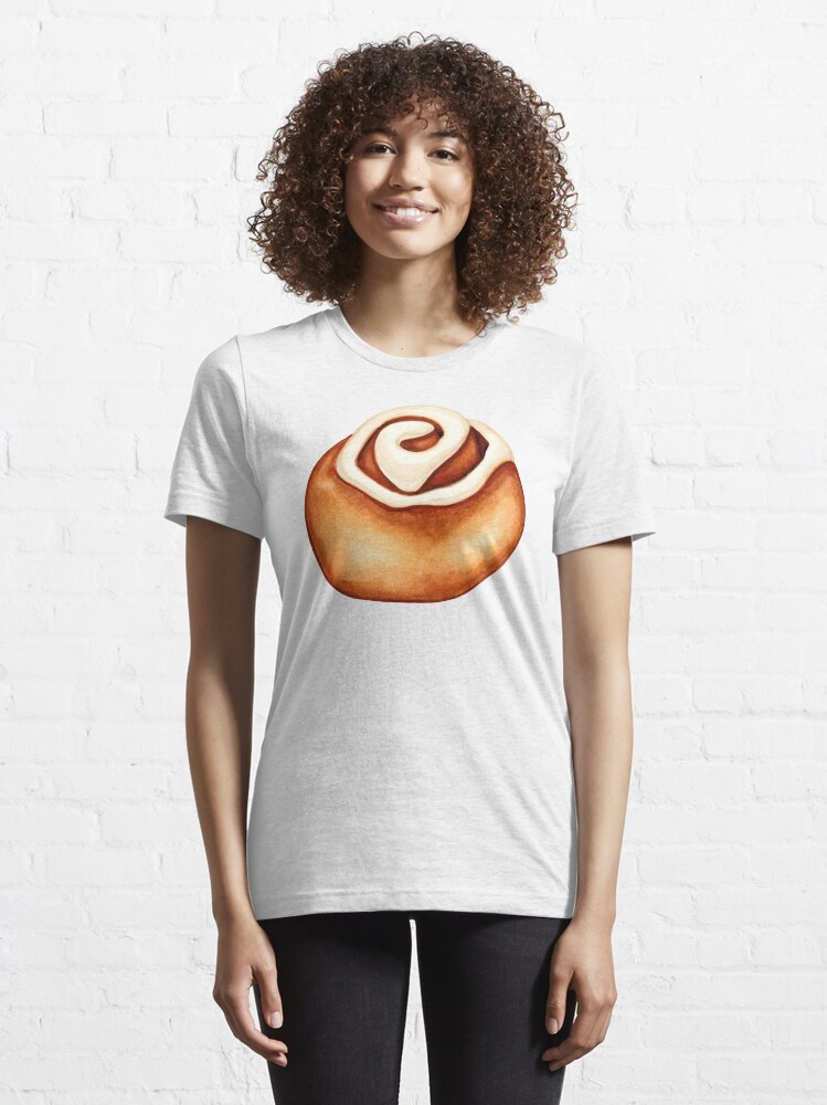 "Cinnamon Roll Pattern Blue" Tshirt for Sale by KellyGilleran